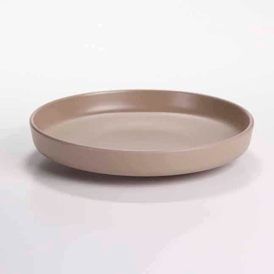 DE TERRA DEEP PLATE 9.25" l 24CM - SANDY KHAKI - DON BELLINI # DB2210224
