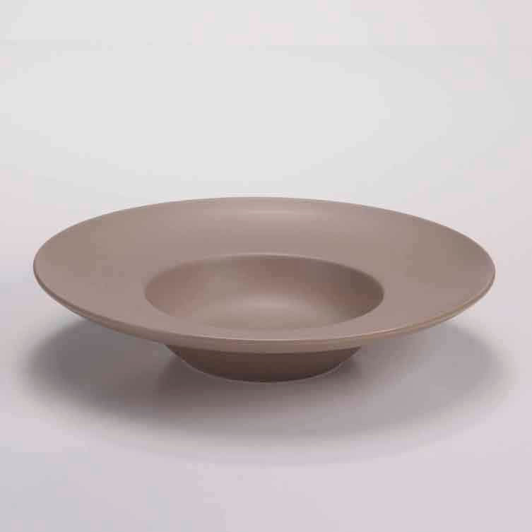 DE TERRA PASTA PLATE 9.25" l 24 CM - SANDY KHAKI - DON BELLINI # DB2210524