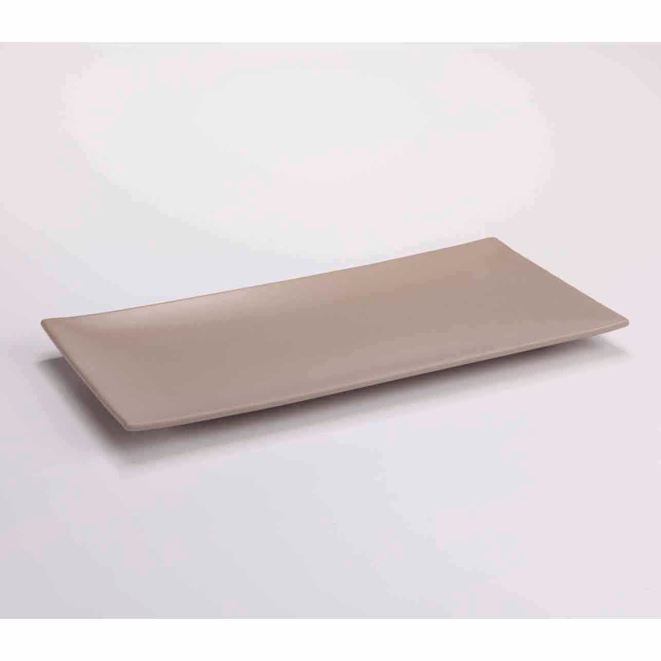 DE TERRA RECT. PLATE 13" l 33 CM - SANDY KHAKI - DON BELLINI # DB2213033