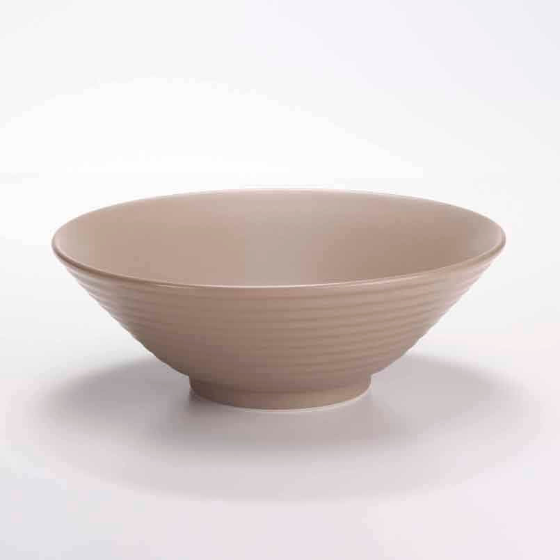 DE TERRA NOODLE BOWL 9" l 23 CM - SANDY KHAKI - DON BELLINI # DB2220023