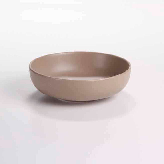 DE TERRA ROUND BOWL 6" l 15.5 CM - SANDY KHAKI - DON BELLINI # DB2229016