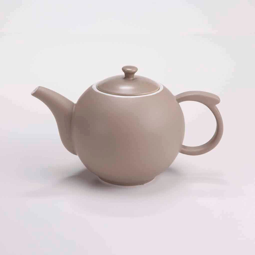 DE TERRA TEA POT 1000ML - SANDY KHAKI - DON BELLINI # DB2240100