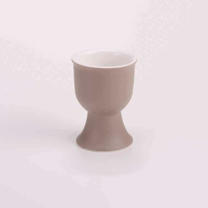 DE TERRA EGG CUP 45ML l 5 X 7CM - SANDY KHAKI - DON BELLINI # DB226EC45