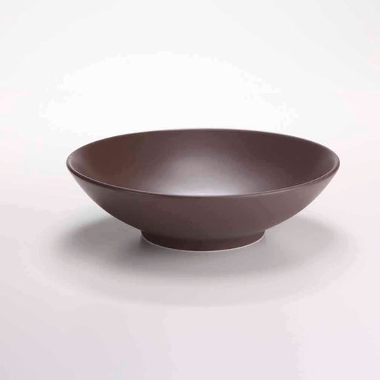 DE TERRA SALAD BOWL 9.5" l 24 CM - DARK BROWN - DON BELLINI # DB2320024