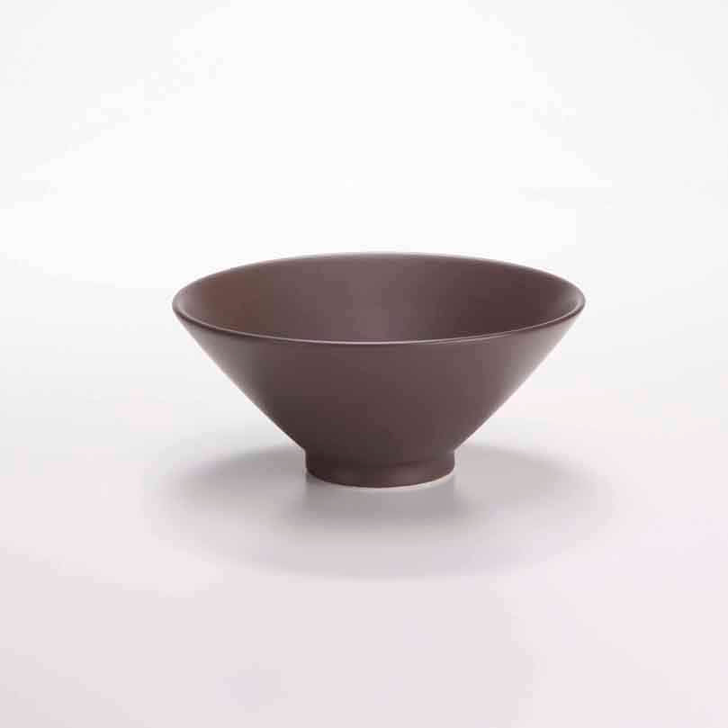 DE TERRA NOODLE BOWL 7.5" l 19cm - DARK BROWN - DON BELLINI # DB2320119