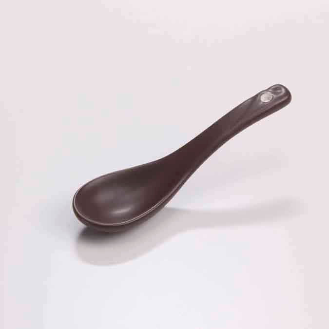 DE TERRA SPOON 4" l 10cm - DARK BROWN - DON BELLINI # DB236C100