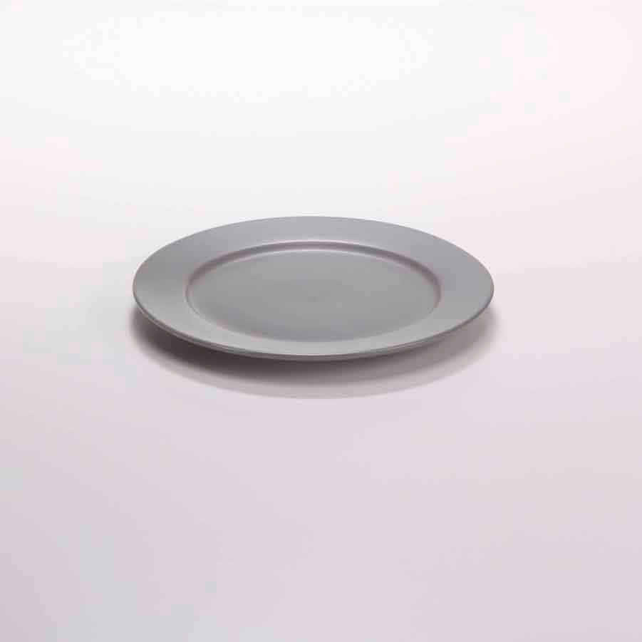 DE TERRA PLATE 6" l 15CM - LIGHT GREY - DON BELLINI # DB2410115