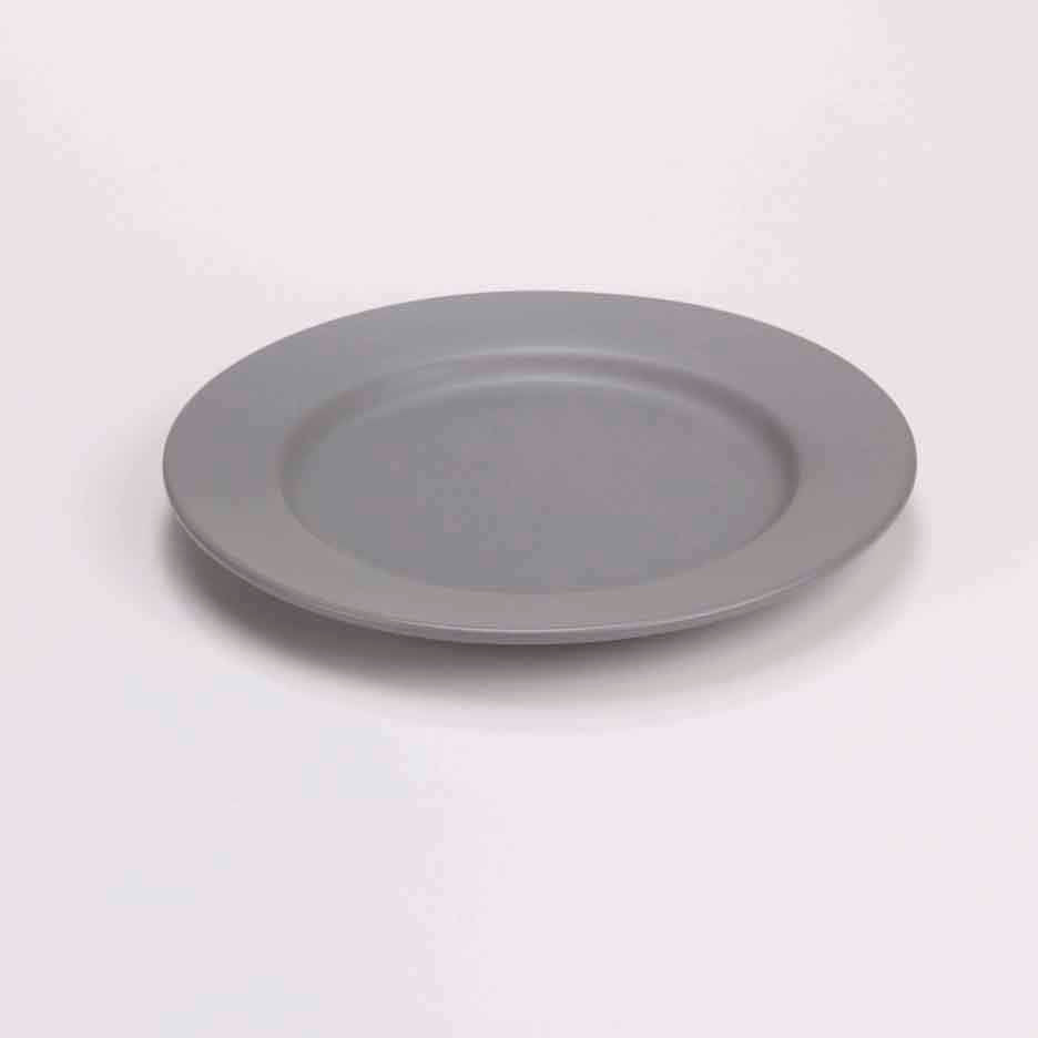 DE TERRA PLATE 7" l 18CM - LIGHT GREY - DON BELLINI # DB2410118