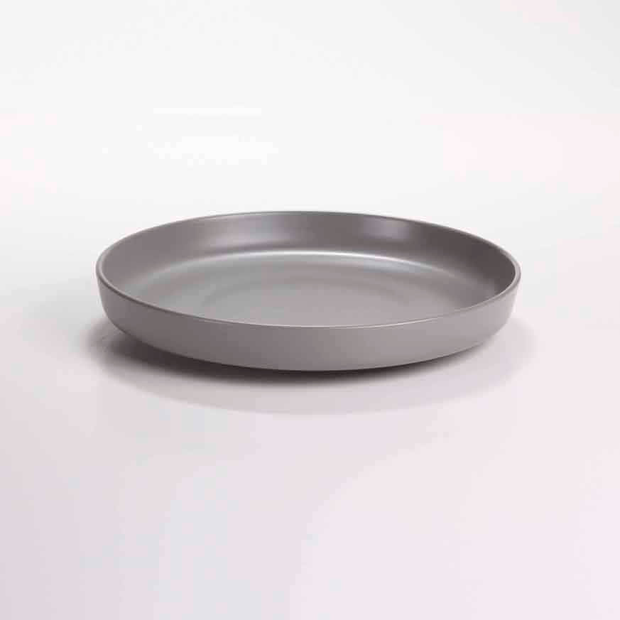 DE TERRA SERVICE PLATE 10.5" l 27CM - LIGHT GREY - DON BELLINI # DB2419027