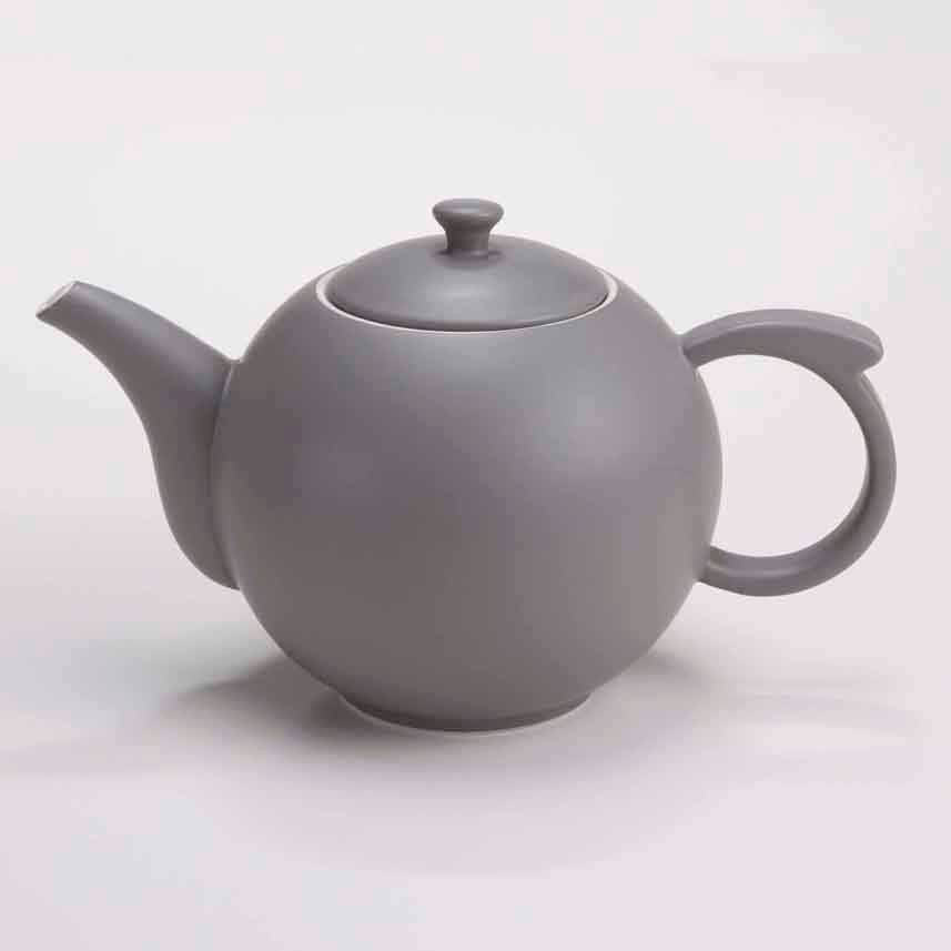 DE TERRA TEA POT 1000ML - LIGHT GREY - DON BELLINI # DB2440100