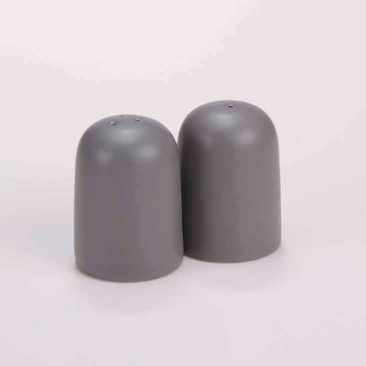 DE TERRA PEPPER SHAKER 6CM - LIGHT GREY - DON BELLINI # DB246PS06