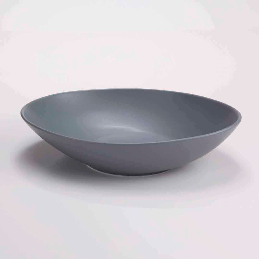 DE TERRA OVAL BOWL 10" l 25 CM - LIVID BLUE - DON BELLINI # DB2521025