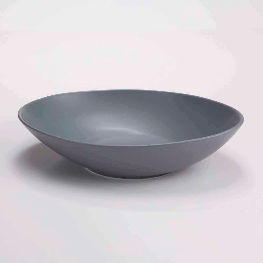 DE TERRA OVAL BOWL 11.5" l 29 CM - LIVID BLUE - DON BELLINI # DB2521029