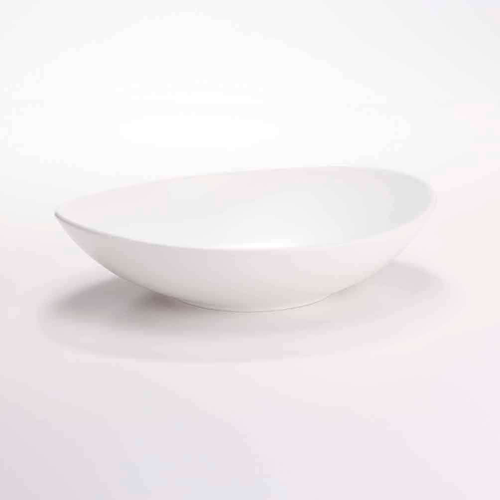 DE TERRA OVAL BOWL 10" l 25 CM - LUSTRE PEARL - DON BELLINI # DB2621025