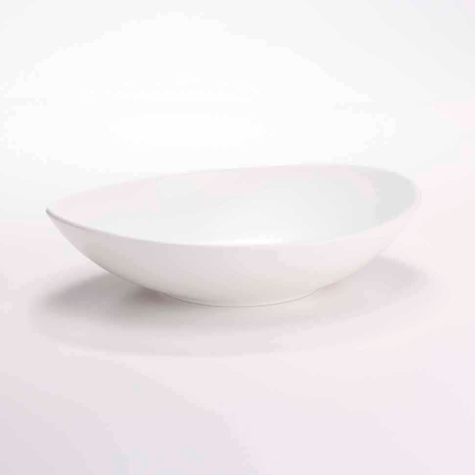 DE TERRA OVAL BOWL 11.5" l 29 CM - LUSTRE PEARL - DON BELLINI # DB2621029