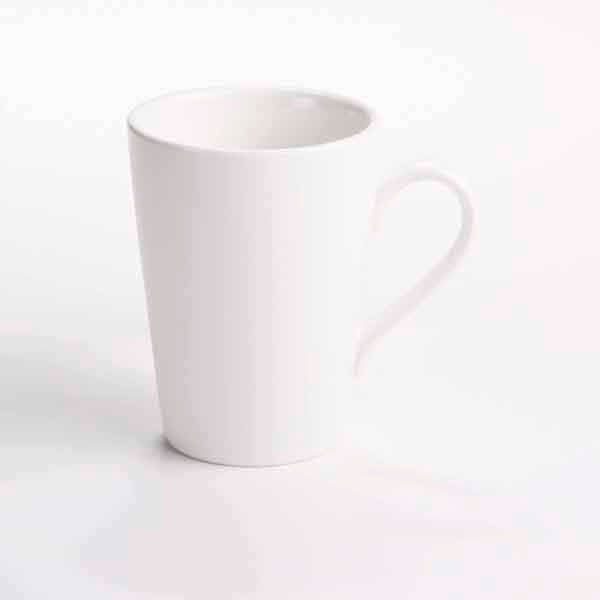 DE TERRA V SHAPE MUG 270ML l 8 x 10.5CM - LUSTRE PEARL - DON BELLINI # DB2639227