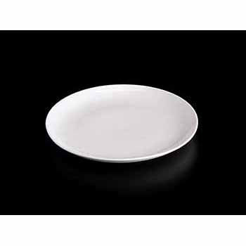 FINE CHINA ROLLED RIM DESSERT PLATE 8" | 20 CM - WHITE - DON BELLINI # DB3010020