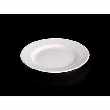 精美瓷器專業甜點盤 7 英寸 | 18 厘米 - 白色 - DON BELLINI # DB3010218