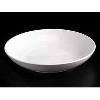 FINE CHINA ROUND DEEP PLATE 9" | 23 CM - WHITE - DON BELLINI # DB3010423