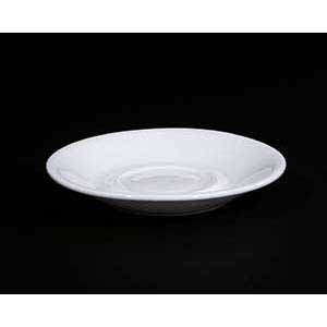 FINE CHINA SAUCER 5" | 13CM FOR CHINESE TEA CUP - WHITE - DON BELLINI # DB3039013