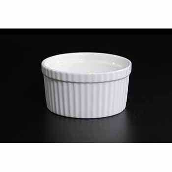 FINE CHINA RAMEKIN 85ML /3.2" | 8 CM - WHITE - DON BELLINI # DB306RK08