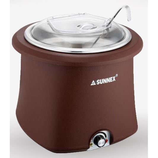 GALENA 10L 湯料加熱器,附塑膠蓋 - 棕色 - SUNNEX # E07-2011