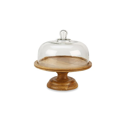 NAPA CAKE PLATE WOOD - ASSORTED - IMPULSE # IM3538