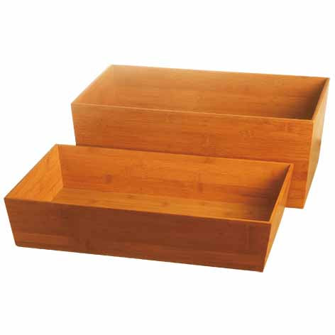 NANTO 3 IN 1 BAMBOO GN CONTAINER 1/1 - BROWN - EFAY # 11200B