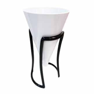 GEOMETRY 8" CONE - IVORY - EFAY # 515508IV