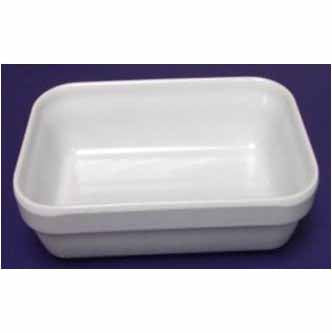 STACK 6" SQUAREUARE BOWL - IVORY - EFAY # 205906IV