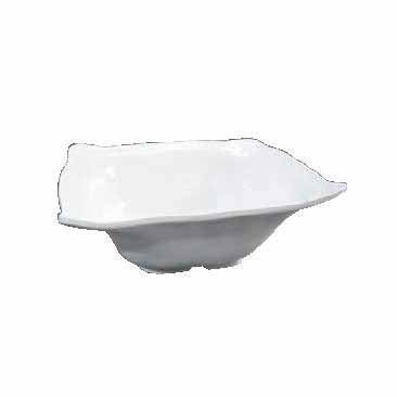NAMI 12.5" SQUARE BOWL - IVORY - EFAY # 206013IV