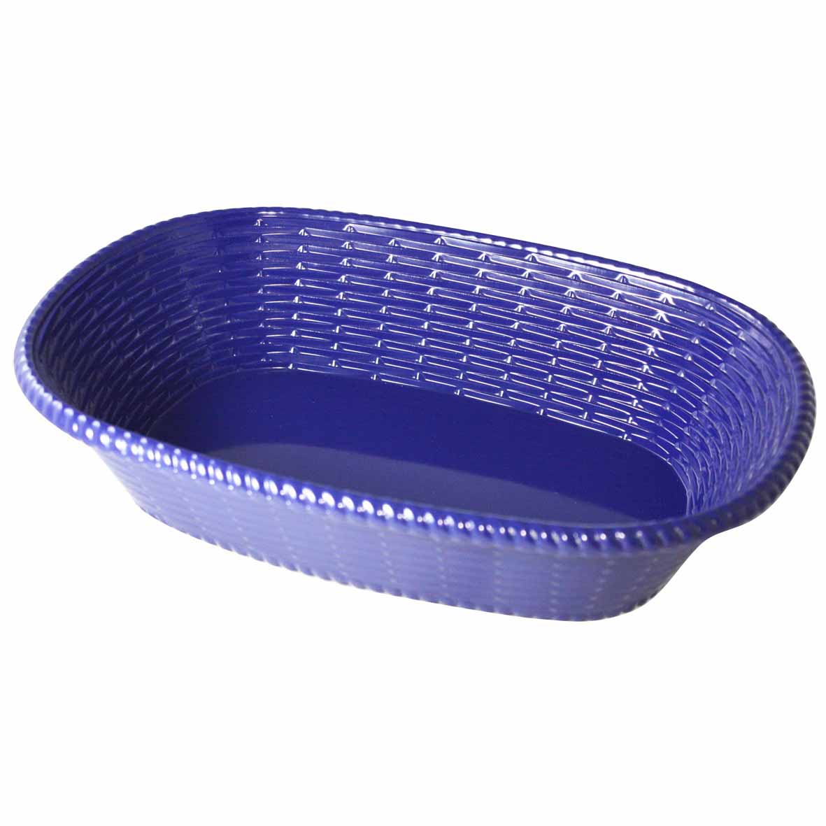 BASKET 11" OVAL SERVING BASKET - IVORY - EFAY # 213411