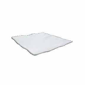 NAMI 12" SQUARE PLATTER - IVORY - EFAY # 112212IV