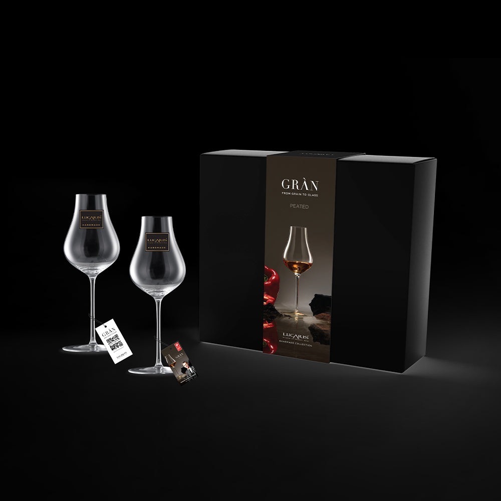 手工威士忌酒杯 - GRAN Peated Glass - LUCARIS #4LS18SR0802G0001
