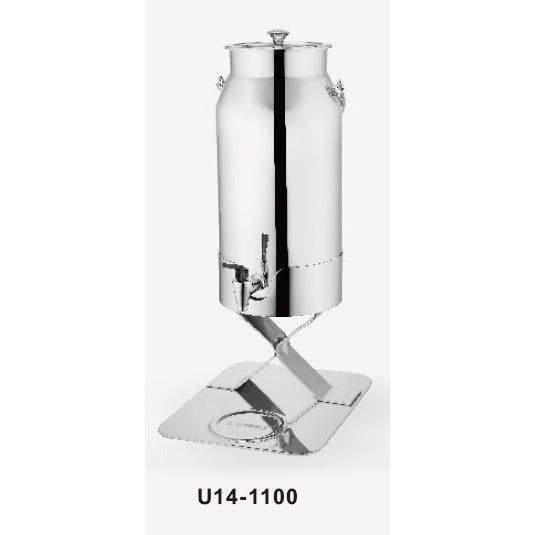 5公升牛奶壺,附冰管,用於冷卻 - 不銹鋼 - SUNNEX # U14-1100