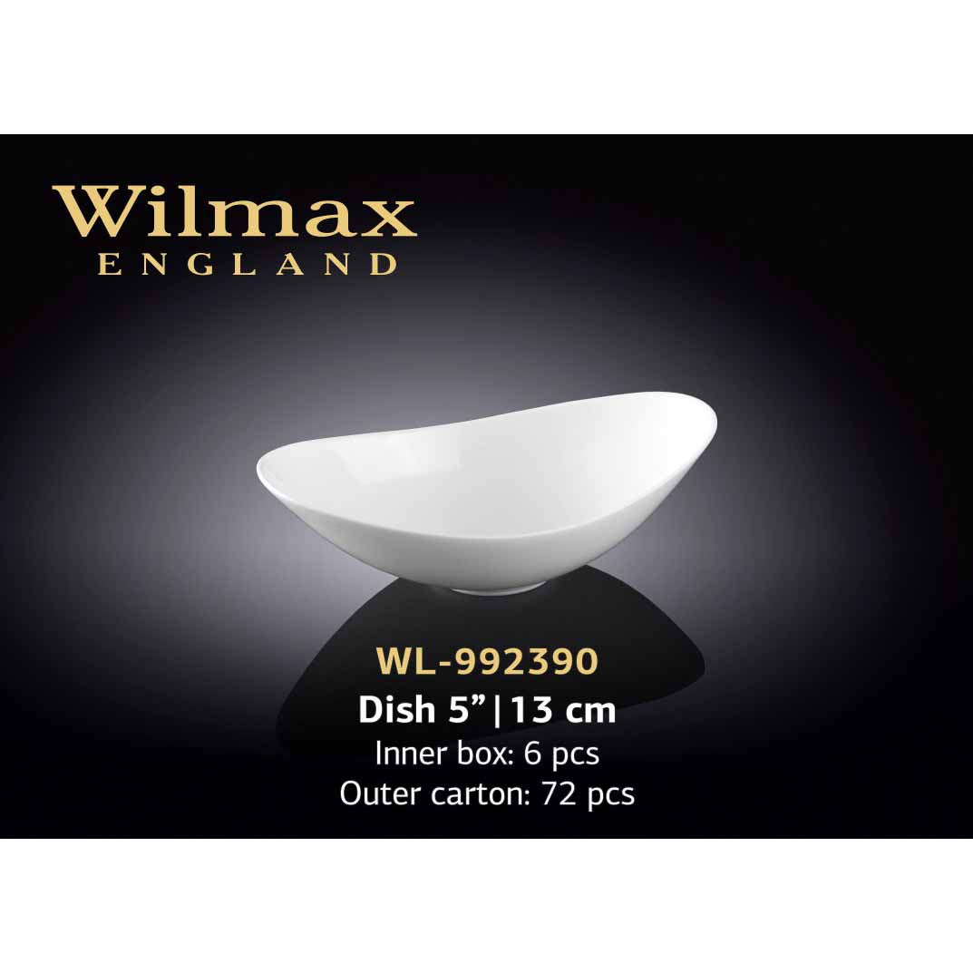 13 公分盤子 - 白色 - WILMAX # WL-992390