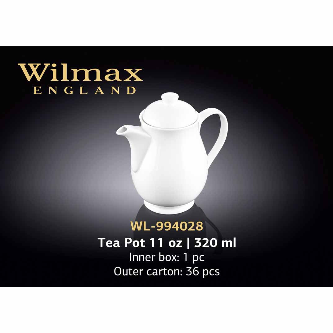 11 盎司茶壺 - 白色 - WILMAX # WL-994028