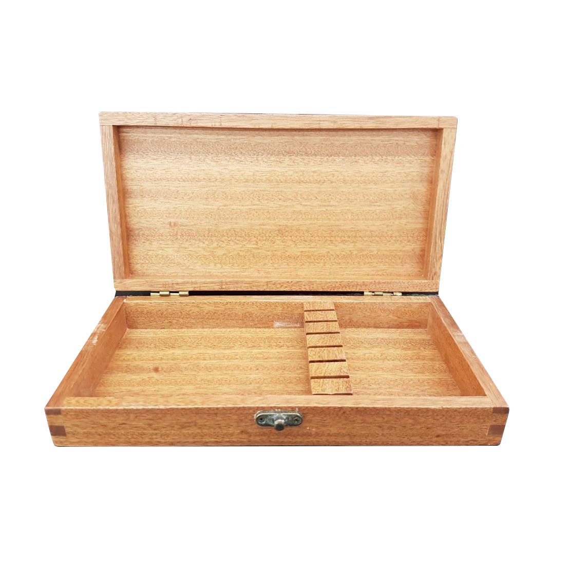 DARK WOOD COLOR STEAK KNIFE BOX - BROWN - WOODWARE # YG27014050