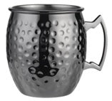 COPPER-PLATED HAMMERED MOSCOW MULE MUG 530ml - BARWARE #ZHC1-16