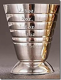 MEASURING CUP 75 ML  - BARWARE #ZHD1-47