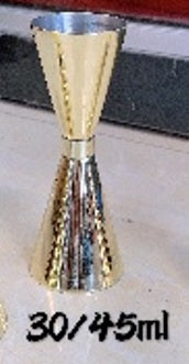 JIGGER GOLD (30/45ml) - BARWARE #ZHD1-54