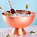 PUNCH BOWL COPPER - BARWARE #ZHE1-16