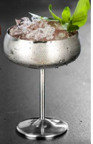 COPPER-PLATED MARTINI 350ml - BARWARE #ZHF1-119