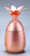 PINEAPPLE CUP GOLD 500ML - BARWARE #ZHG1-5