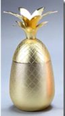 PINEAPPLE CUP GOLD 500ML - BARWARE #ZHG1-5