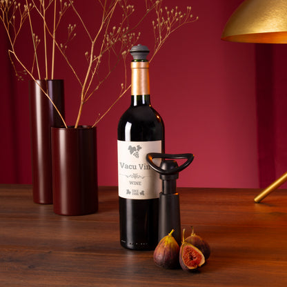 WINE SAVER CONCERTO BLACK (PUMP+1 Stopper) - VACU VIN # 0987260