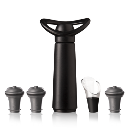 WINE SAVER CONCERTO GIFT SET (1 PUMP+3 STOPPERS+1 SERVER) - VACU VIN #0987660