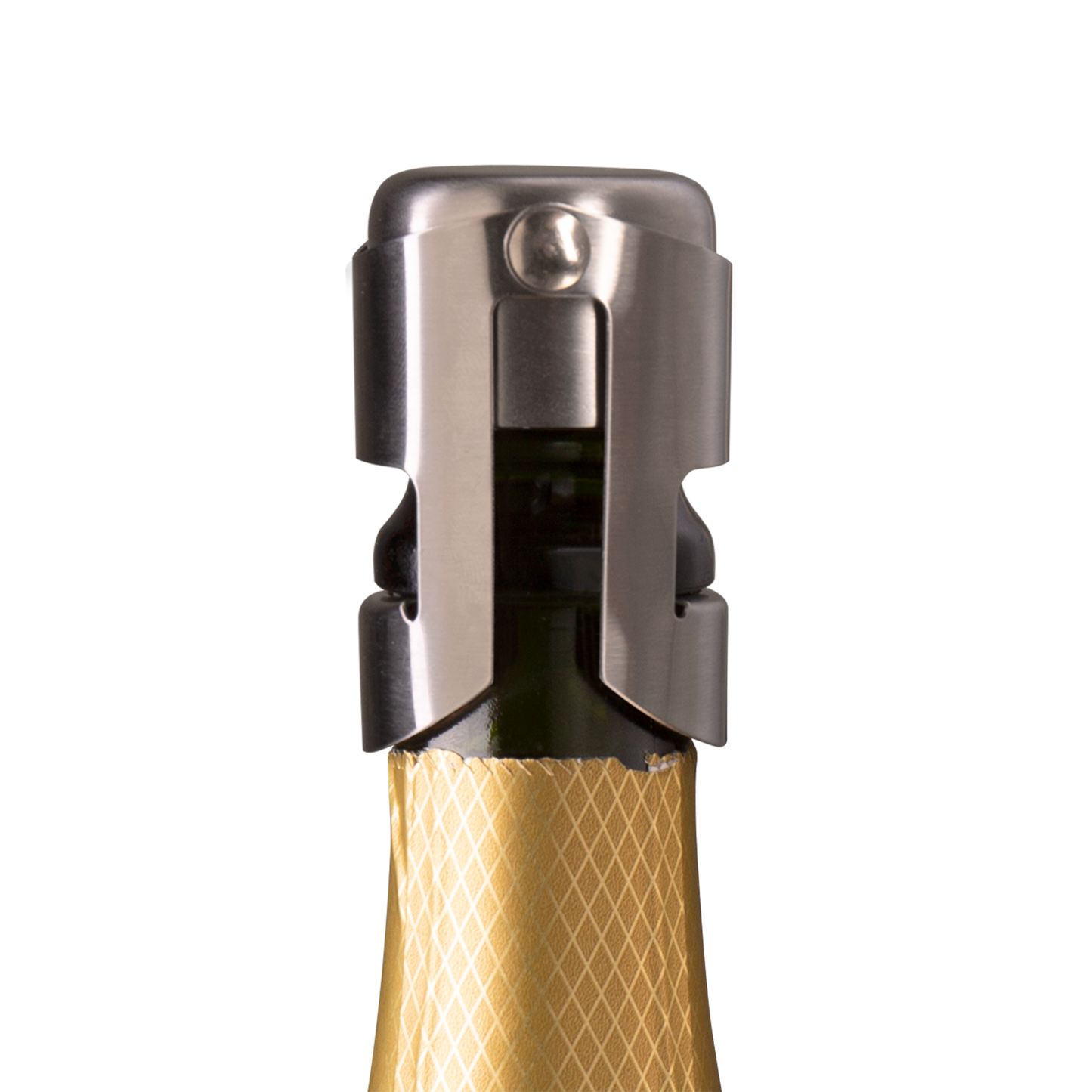 CHAMPAGNE STOPPER - STAINLESS STEEL - VACU VIN # 1881360
