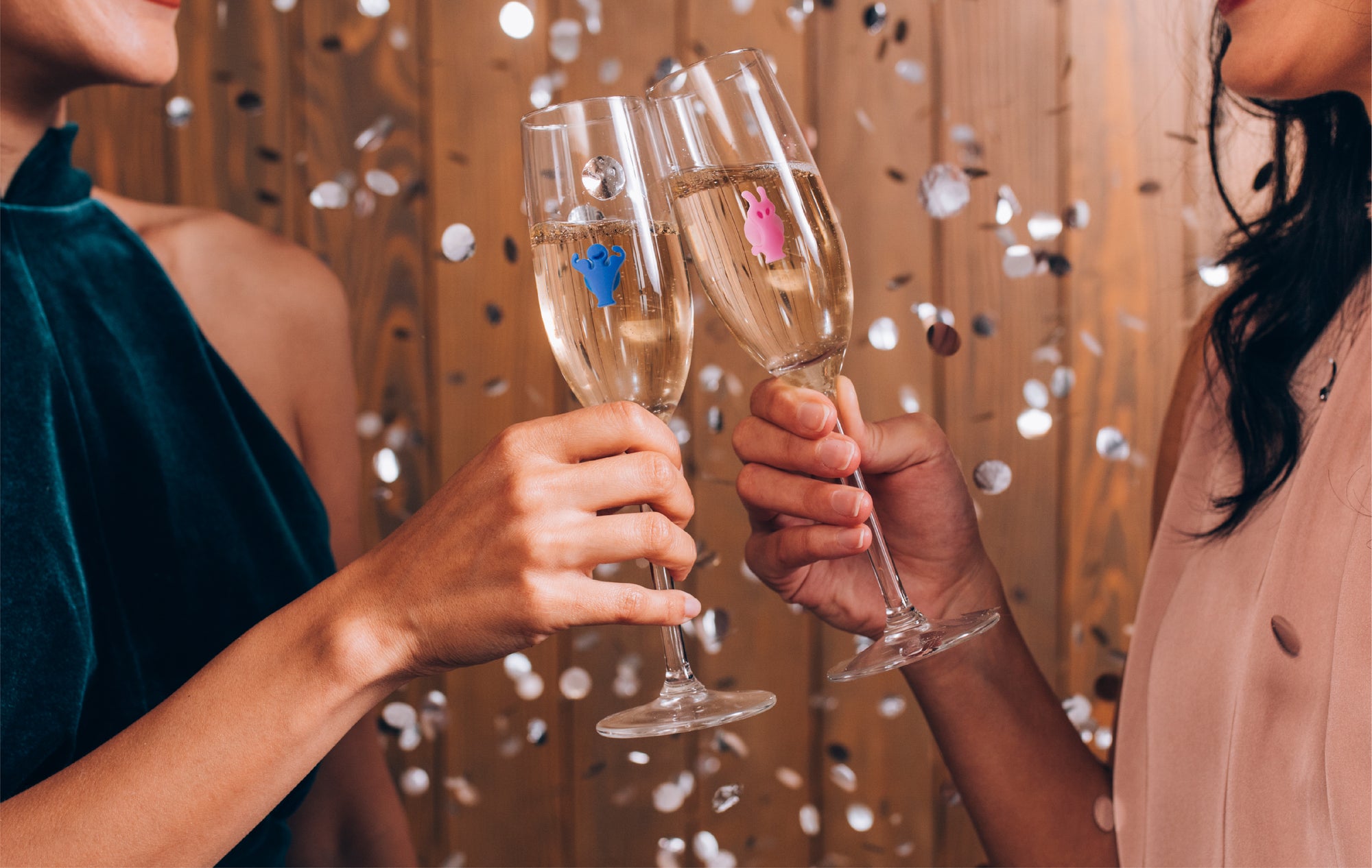 Party glass markers deals