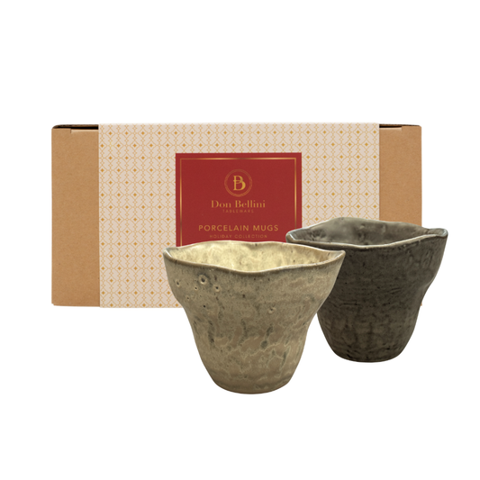 REMADE TWIN TEA CUP SET - 200ML [SET OF 2]- DON BELLINI #DBRE113920-S